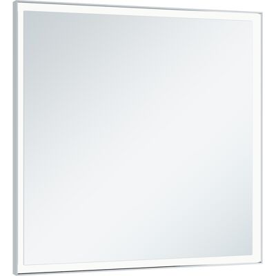 Keuco Royal Lumos miroir lumineux 14597171500 650x650x60mm, 48 watts, réglable en continu, anodisé argent - Publicité Keuco Royal Lumos miroir lumineux 14597171500 650x650x60mm, 48 watts, réglable en continu, anodisé argent - Publicité