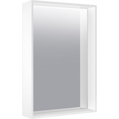 Keuco X-Line miroir en cristal unbeleuchtet , blanc, 500x700x105mm - Publicité Keuco X-Line miroir en cristal unbeleuchtet , blanc, 500x700x105mm - Publicité