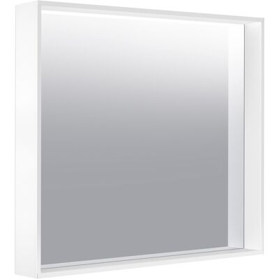 Miroir en cristal KEUCO X-Line - 800x700x105mm - Anthracite - Miroir - Publicité Miroir en cristal KEUCO X-Line - 800x700x105mm - Anthracite - Miroir - Publicité