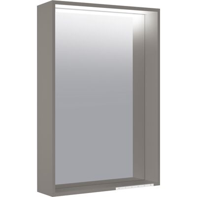 Miroir LED Keuco X-Line - Inox - Lumière ajustable et chauffage - Publicité Miroir LED Keuco X-Line - Inox - Lumière ajustable et chauffage - Publicité