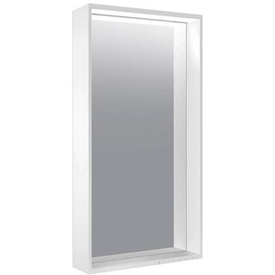 Miroir LED blanc chaud avec chauffage - Contrôle DALI - 46x85 cm - Publicité Miroir LED blanc chaud avec chauffage - Contrôle DALI - 46x85 cm - Publicité