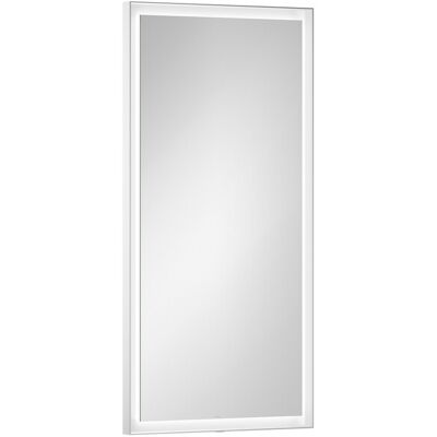 Miroir rectangulaire Laufen YVA H4484700YV2681 , 500 x 40 x 1000 mm, éclairage LED, interrupteur tactile marche/arrêt/variateur, blanc mat - Publicité Miroir rectangulaire Laufen YVA H4484700YV2681 , 500 x 40 x 1000 mm, éclairage LED, interrupteur tactile marche/arrêt/variateur, blanc mat - Publicité