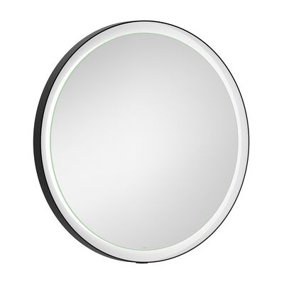 Miroir rond Laufen YVA H4485000YV4501 , 600 x 40 x 600 mm, éclairage LED, interrupteur tactile marche/arrêt/variateur, noir mat - Publicité Miroir rond Laufen YVA H4485000YV4501 , 600 x 40 x 600 mm, éclairage LED, interrupteur tactile marche/arrêt/variateur, noir mat - Publicité