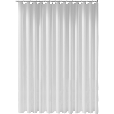 Keuco Modèle 14944000120 Rideau de douche blanc étanche - Publicité Keuco Modèle 14944000120 Rideau de douche blanc étanche - Publicité