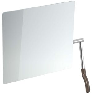miroir inclinable Hewi 802.01.100R84 725x741x73mm, levier a droite, ombre