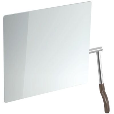 Miroir Hewi - Inclinaison réglable - Ombre - Publicité Miroir Hewi - Inclinaison réglable - Ombre - Publicité