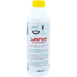 Sanit ArmaturenGlanz 3011 500 ml, bouteille, contre les dépôts de calcaire et de rouille