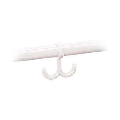 Hewi 801 Crochet double pour vestiaire - coat hook - Publicité Hewi 801 Crochet double pour vestiaire - coat hook - Publicité