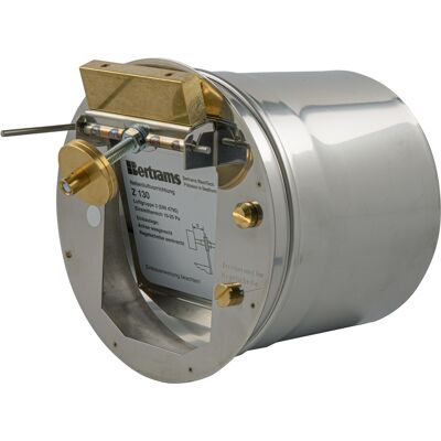 Limiteur de tirage Bertrams 16ZB130 Ø 130 mm, disque régulateur libre - Publicité Limiteur de tirage Bertrams 16ZB130 Ø 130 mm, disque régulateur libre - Publicité