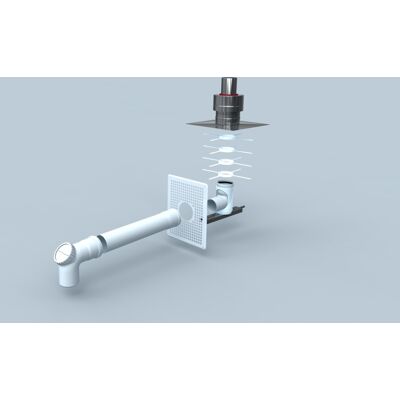 Anneau de support Bertrams Polyline EW avec coiffe flexible - Kit d'accessoires - Publicité Anneau de support Bertrams Polyline EW avec coiffe flexible - Kit d'accessoires - Publicité