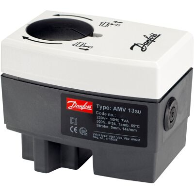 Danfoss électrique, actionneur 13SU 082H3044 24Vac, 3 points, sécurité, 9 Va - Publicité Danfoss électrique, actionneur 13SU 082H3044 24Vac, 3 points, sécurité, 9 Va - Publicité