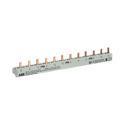 ABB Stotz S&J Barre omnibus ABB Stotz PS3/12 2CDL231001R1012 triphasée, 12 broches, 10 mm² - Publicité ABB Stotz S&J Barre omnibus ABB Stotz PS3/12 2CDL231001R1012 triphasée, 12 broches, 10 mm² - Publicité