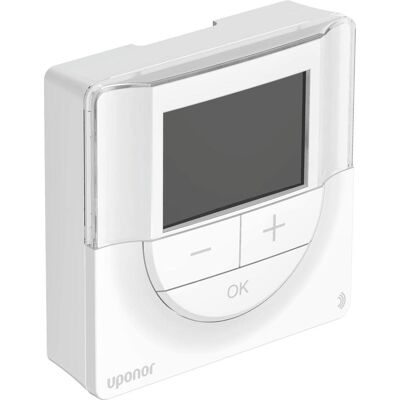 Sonde d'ambiance Uponor Smatrix Wave 1086982 numérique, blanc pur RAL9016, pour le contrôle de la température - Publicité Sonde d'ambiance Uponor Smatrix Wave 1086982 numérique, blanc pur RAL9016, pour le contrôle de la température - Publicité