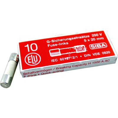 Wolf fusible fin 2A rapide 250V 2745698 5x20mm, pour CGG-2(K) à partir de 11/2008 - Publicité Wolf fusible fin 2A rapide 250V 2745698 5x20mm, pour CGG-2(K) à partir de 11/2008 - Publicité