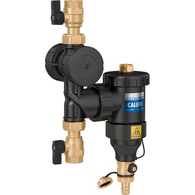 Caleffi Dirtmagplus séparateur de boue 545377 1 1/4", avec aimant et piège à saletés - Publicité Caleffi Dirtmagplus séparateur de boue 545377 1 1/4", avec aimant et piège à saletés - Publicité
