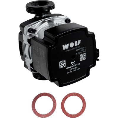 Pompe haute efficacité Wolf UPM3L 207480299 pour CGB-2-38/55 - Publicité Pompe haute efficacité Wolf UPM3L 207480299 pour CGB-2-38/55 - Publicité