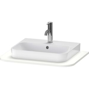 Console de lavabo Duravit Happy D.2 Plus HP031B03636 65x48cm, avec 1 decoupe, blanc