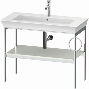 Duravit White Tulip -lavabo WT4544R3636 98,4 x 45 cm, Weiß Seidenmatt , a poser, metal, 2000 porte-serviettes droite