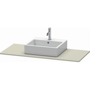 console Duravit XSquare XS060F06060 120x55cm, avec decoupe 2000 , Taupe