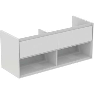 Air Ideal Standard Connect Air Ideal Standard E0829B2 120x51.7x44cm, 2 coulissants, blanc brillant / blanc mat