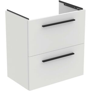Ideal Standard life S meuble sous-vasque 801 match3 coulissants, 60 x 37,5 x 63 cm, blanc mat