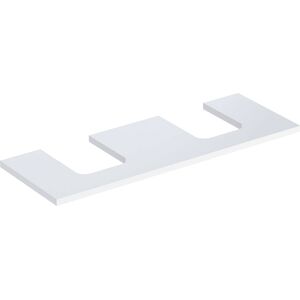 Geberit One 505276001 135 x 3 x 47 cm, blanc /laque brillant, double decoupe