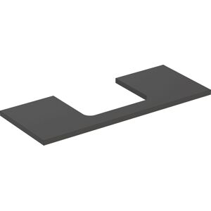 Geberit One 505285003 120 x 3 x 47 cm, lave/laque mat, decoupe au centre