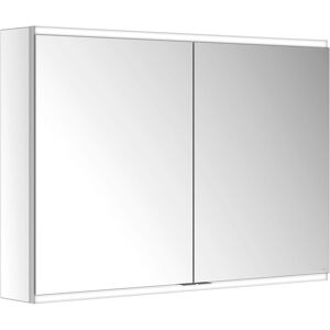 Keuco Royal Modular 2.0 miroir 800211000100300 1050 x 700 x 160 mm, 2000 douille, 2000 point double chargeur USB, l' extension de la paroi, deux portes