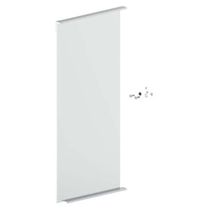 Keuco Royal Match piece de rechange de porte d'armoire a miroir 90101170039 droite, 324x700mm, argent anodise