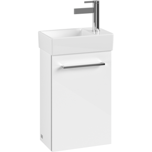 Villeroy und Boch Avento Villeroy et Boch vasque A87600B4 34 x 51,4 x 20,2 cm, 2000 gauche, porte match2, Crystal White