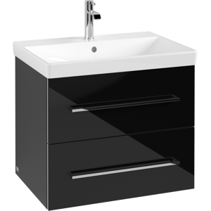 Villeroy und Boch Villeroy & Boch Meuble sous-lavabo Avento A89000B3 618 x 520 x 447 mm Crystal Black