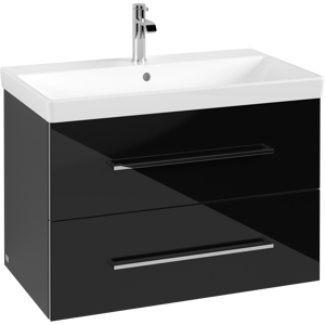 Villeroy und Boch Villeroy & Boch Meuble sous-lavabo Avento A89100B3 760 x 520 x 447 mm Crystal Black