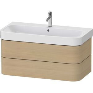 Duravit Happy D.2 Plus HP4388071710000 97,5 x 49 cm, chêne méditerranéen, 2 tiroirs