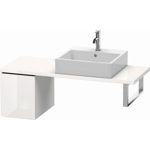 Duravit L-Cube meuble bas LC582008585 32 x 47,7 cm, blanc brillant, pour console, 2000 coulissant