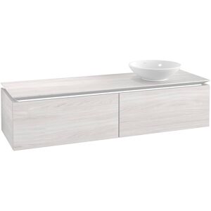 Villeroy und Boch Villeroy & Boch Legato Villeroy & Boch B597L0E8 160x38x50cm, avec éclairage LED, White Wood