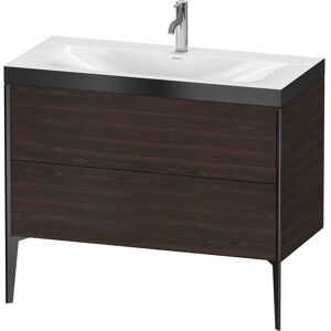 Duravit XViu Nussbaum brossé/noir mat - Lavabo et meuble sous-vasque - Lavabo et meuble - Publicité Duravit XViu Nussbaum brossé/noir mat - Lavabo et meuble sous-vasque - Lavabo et meuble - Publicité