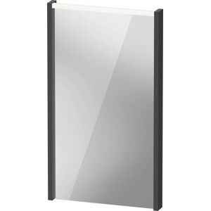 Miroir Duravit D-Code Graphit Matt 400x700mm LED - Contrôle mural - Publicité Miroir Duravit D-Code Graphit Matt 400x700mm LED - Contrôle mural - Publicité