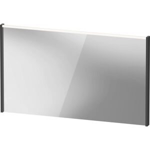 Miroir Duravit D-Code Graphit Matt - Éclairage LED - Publicité Miroir Duravit D-Code Graphit Matt - Éclairage LED - Publicité