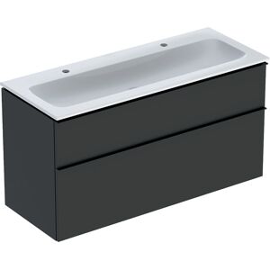 Ensemble de salle de bain Geberit suspendu avec 2 tiroirs - 120x63x48 cm - Publicité Ensemble de salle de bain Geberit suspendu avec 2 tiroirs - 120x63x48 cm - Publicité
