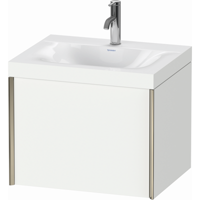 Ensemble Lavabo Murale Duravit XViu - Blanc Mat - C-Bonded, 600x480mm - Publicité Ensemble Lavabo Murale Duravit XViu - Blanc Mat - C-Bonded, 600x480mm - Publicité