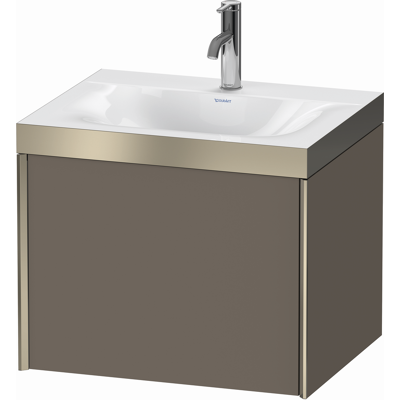 Ensemble Lavabo mural Duravit XViu - 600 x 480 mm - Gris Seidenmatt - Publicité Ensemble Lavabo mural Duravit XViu - 600 x 480 mm - Gris Seidenmatt - Publicité