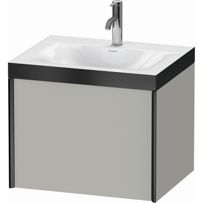 Duravit Xviu Lavabo et Meuble - Montage Murale, 600x480mm - Publicité Duravit Xviu Lavabo et Meuble - Montage Murale, 600x480mm - Publicité