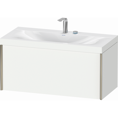 Duravit Xviu Ensemble Lavabo c-bonded avec 2 trous - Publicité Duravit Xviu Ensemble Lavabo c-bonded avec 2 trous - Publicité