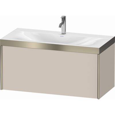Duravit Xviu Ensemble Lavabo - Connexion sans couture céramique-meuble - Publicité Duravit Xviu Ensemble Lavabo - Connexion sans couture céramique-meuble - Publicité