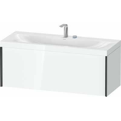 Duravit Xviu Ensemble lavabo c-bonded - Montage mural, 2 trous, 1200mm - Publicité Duravit Xviu Ensemble lavabo c-bonded - Montage mural, 2 trous, 1200mm - Publicité