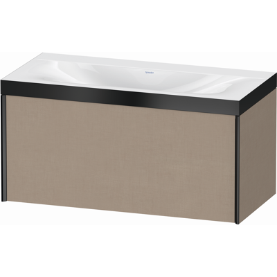 Ensemble lavabo mural Duravit XViu - C-bonded, 100x48cm - Publicité Ensemble lavabo mural Duravit XViu - C-bonded, 100x48cm - Publicité
