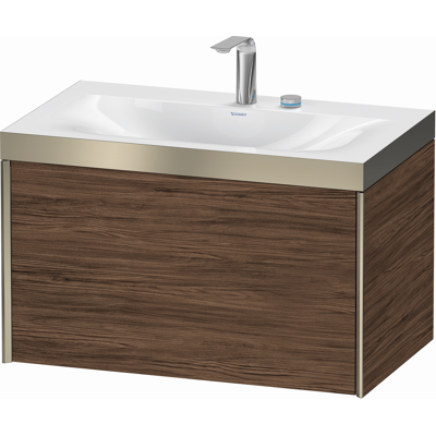 Duravit Xviu Ensemble C-Bonded Lavabo - Murale, Rectangulaire, Céramique, 2 orifices - Publicité Duravit Xviu Ensemble C-Bonded Lavabo - Murale, Rectangulaire, Céramique, 2 orifices - Publicité
