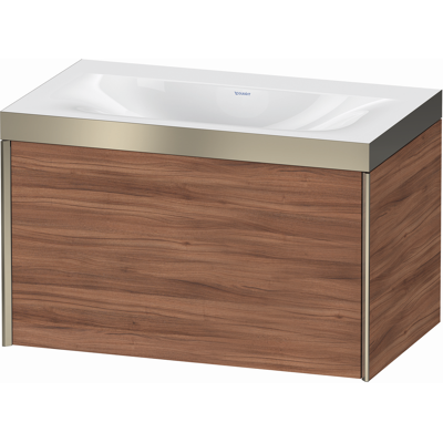 Duravit XViu Lavabo Murale avec Tiroir - 80x48cm - Publicité Duravit XViu Lavabo Murale avec Tiroir - 80x48cm - Publicité
