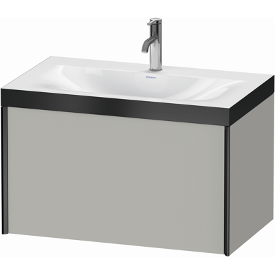 Ensemble lavabo mural Duravit Xviu C-Bonded - Rectangulaire, 800x480mm - Publicité Ensemble lavabo mural Duravit Xviu C-Bonded - Rectangulaire, 800x480mm - Publicité