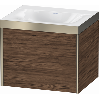 Duravit Nussbaum foncé XViu Ensemble lavabo - C-bonded, Montage mural - Publicité Duravit Nussbaum foncé XViu Ensemble lavabo - C-bonded, Montage mural - Publicité